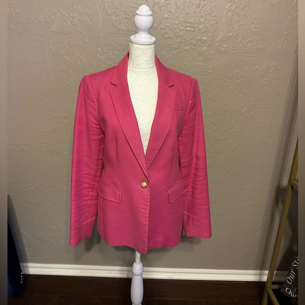 Banana Republic Vibrant Pink Blazer